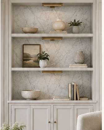 Carrara White — The Chief Designer’s Move