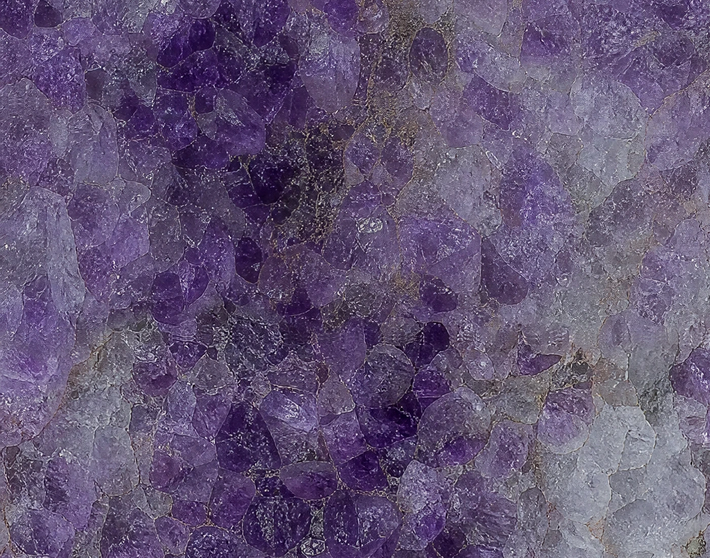Amethyst surface